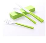 【白菜价】 a-life 最生活 勺子+叉子+筷子 环保套装 9.9元