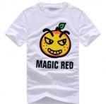 魔力红2013夏季新款可爱橘子印花棉质潮流情侣短袖T恤MR506  16.8元包邮
