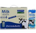 澳大利亚 Devondale德运全脂牛奶礼盒装 1L*6  66元包邮