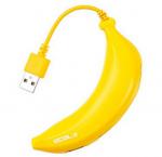 宜客莱 ECOLA  USB-HUB10 香蕉USB2.0 4口HUB集线器 49元包邮